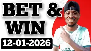 FOOTBALL PREDICTIONS TODAY 12/01/2026 | SOCCER PREDICTIONS TODAY | BETTING TIPS #footballpredictions