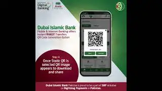 Make RAAST Payments Instantly via QR Code through Dubai Islamic Bank Mobile & Internet Banking!