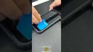 Optix Clear Tempered Glass Screen Protector iPhone 16 Pro Max - Ultra thin, High Definition #shorts