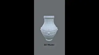 Stylized Vessel &ndash; 3D Model to Handpaint Texture