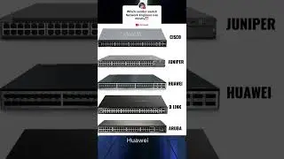 Which vendor switch Network Engineer use mostly?👀Tell me in comment 👇👇🤗#networkengineer