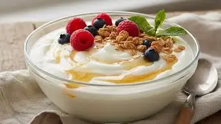Fresh Batch of Homemade Yogurt 