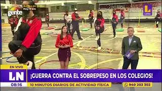 RUTINA DE ACTIVAD FÍSICA | COLEGIO SANTO DOMINGO EL APÓSTOL | LATINA TV