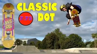 Колода Santa Cruz Classic Dot 7.75 — настройка и тестирование