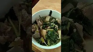 #jute leaves #pork #bambooshoot #recipe