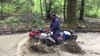 2016 can am XMR Windrock park mudding