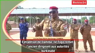 Extradition : Damiba remis aux autorit&eacute;s burkinab&egrave;