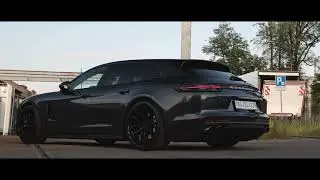 Porsche Panamera Sport Turisimo mit den Concaver CVR1 Felgen