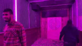 CORE News try Axe Throwing at Boom Battle Bar at the O2