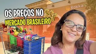FAZENDO COMPRAS DE COMIDA NO MERCADO BRASILEIRO
