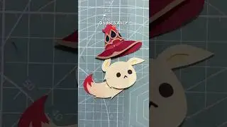 Dodoco Alice ❤️ #genshin #paperart #genshinimpact #nodkrai #papercraft #papercrafts #diy