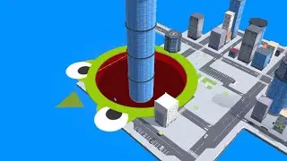 Hole.io - Big Hole City #78 Gameplay Walkthrough Android iOS