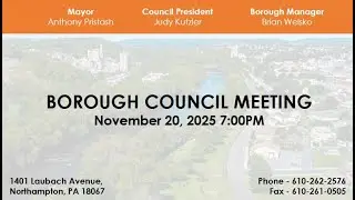 Northampton Borough Council Meeting - November 20, 2025