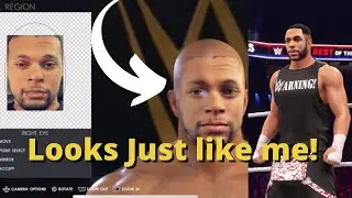 How to Face Scan On WWE 2k22!