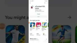 Download PES 2020 Mobile in Play Store.