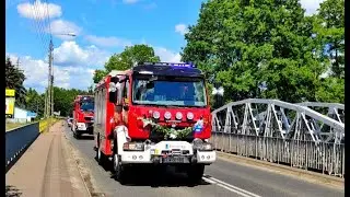 Alarmowo strażacki orszak weselny w Rzgowie! - OSP Rzgów & OSP Stara Gadka