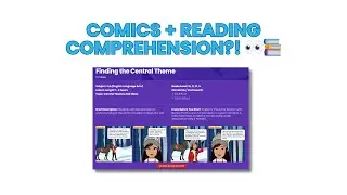 How to use COMICS to enhance reading comprehension! 📚