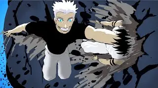 Gojo smashes Sukuna  (1)| Gojo vs. Sukuna | JJK 231 (No music)