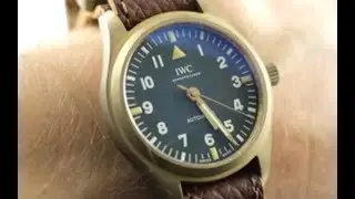 IWC Pilots Watch For The Rake and Revolution Magazine 3240-19 IWC Watch Review