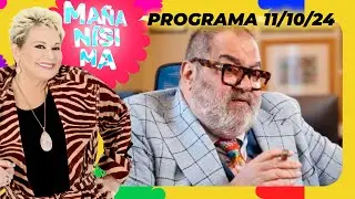 MAÑANÍSIMA - PROGRAMA 11/10/24 - HORAS CRÍTICAS PARA JORGE LANATA: VUELVE AL HOSPITAL