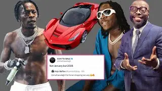 watch shatta's new 2026 Ferrari as Netizens expose stoneb for lying to Ghanaians🇬🇭 at the BhimFest 