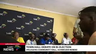 Town Hall debate on political parties contesting the Mamusa bi-elections