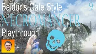 POISON MAGIC vs DRAGONS! Who will win? Skyrim modded madness.
