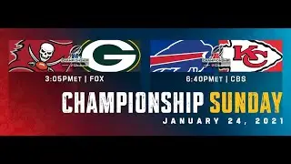 2020-2021 NFL Conference Championship Predictions