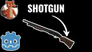 How to make a Shotgun in Godot 4 (It's Finally Here!)