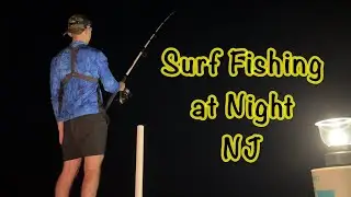 Surf Fishing at Night | Seaside Heights, NJ