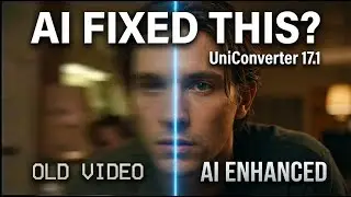 I Tried the BEST AI Video Enhancer: See Shocking Results with UniConverterV17