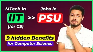 Why you shouldn't choose PSU over MTech after GATE | Which is better? | GATE CSE 2022