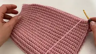 Sadece Sık İğne Yaparak Atkı ve Bere Yap #crochet #diy #reklam #knitting #yumakterapim #handmade