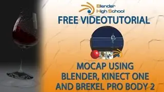 MOCAP using Blender, Kinect One and Brekel Pro Body 2