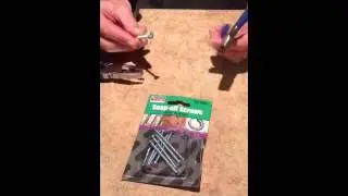 How to Snap off Screws