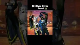 brother lovers support🤗|| #freefire #handcam #freefireclips #freefiremax #heroic #support