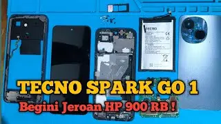BONGKAR TECNO SPARK GO 1 | Teardown HP 900 RIBU AN 😀