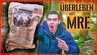 ÜBERLEBEN mit MRE | Amerikanische Notnahrung im TEST | PREPPER BUNKER tauglich? | Survival Mattin