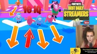 Fall Guys 10 IQ Best plays fails and Funny Moments