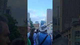 9 февраля 2026 г. (6 из 9): Мирная акция протеста в Сиднее против геноцида в Газе.