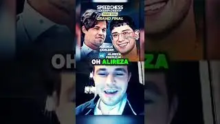 Magnus's favorite opponent Alireza😁 #chess #learnchesstrapin30seconds #chesstv #chessgame #chesscom