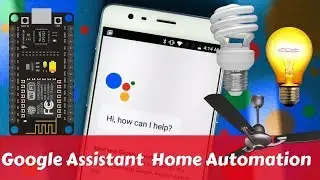 Google Assistant| Home Automation IOT | Smart Wall Touch Switch | ESP8266