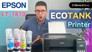 Свобода печати? Тестируем Epson Ecotank ET-1810 | Распаковка, настройка и обзор