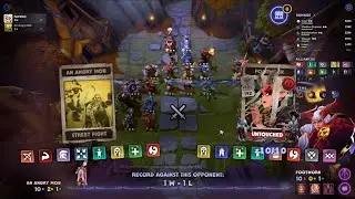 Dota Underlords - City Crawl Prestige Level 2 - Anessix - When Worlds Collide - Kill The Beast!