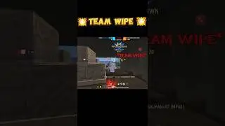 MP40&times;ME🤯IN TEAM WIPE IN 20 SEC🔥💥CSR PUSHING 🥵#shorts #1vs3 #fftamilshort #csrpushing #teamwipe