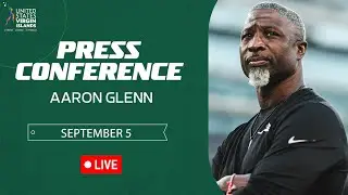 Aaron Glenn Press Conference (9/5) | New York Jets