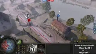 CoH1 WND Tourney: DevM vs. DD - G3 Decider from First Round series