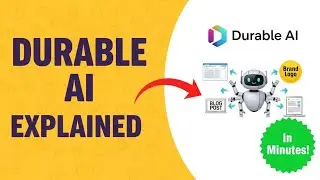 Durable AI Explained Build Website + Brand + Blog in Minutes (2025)