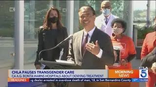 California AG reminds hospitals, clinics that withholding transgender care could break state law