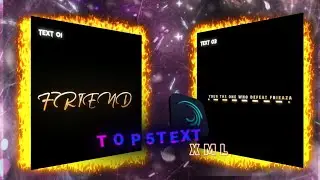 TOP 5 TEXT LIKE @fictic_editz @Bh4vyaFx IN ALIGHT MOTION |Trending texts tutorial&plusmn;xml